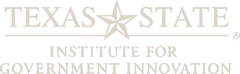 Texas State University Institute for Government Innovation Logo